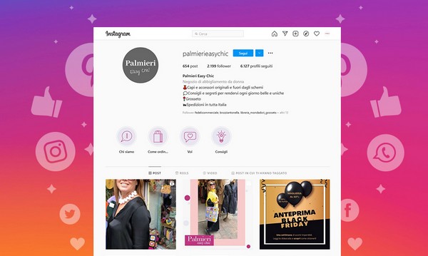 Gestione Social Palmieri Easy Chic Gestione Social Palmieri Easy Chic